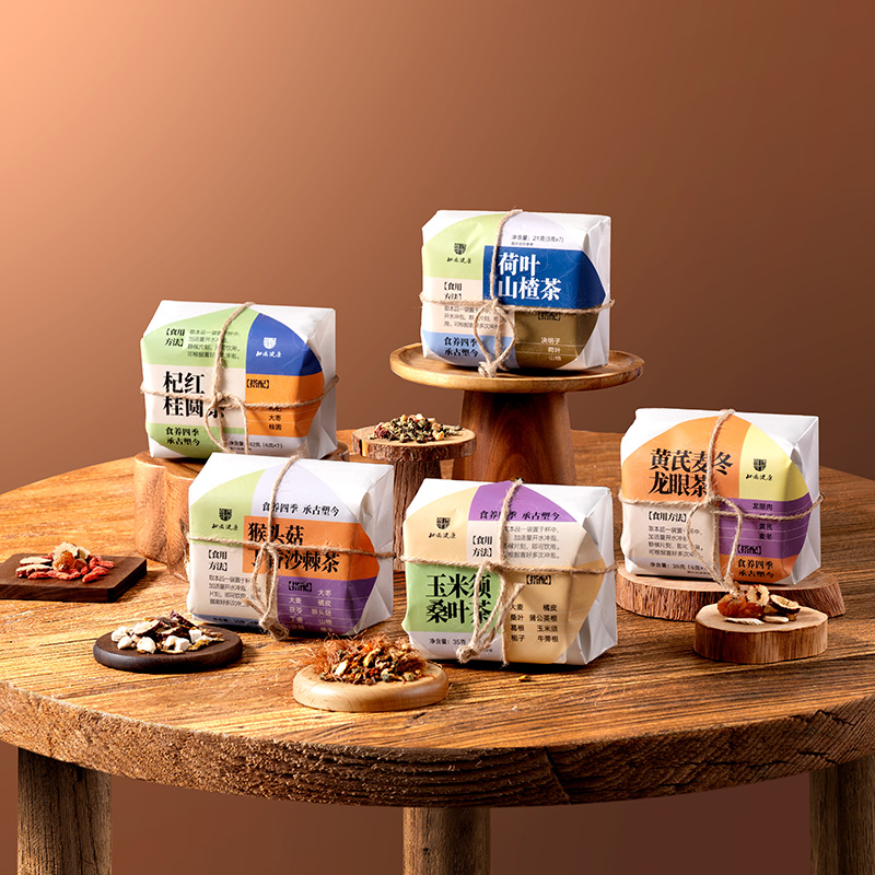 知嘛健康玉米须桑叶茶7袋/包元宝包草本袋泡茶节日礼品北京同仁堂 - 图2