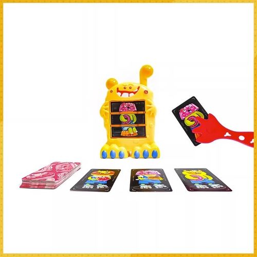 栢龙讨拍小怪兽桌游手眼协调图像思维训练亲子互动益智桌游厂家 - 图2