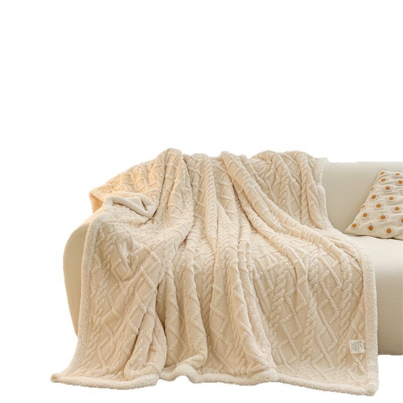 绒毛毯塔芙绒毯子四季通用2025新款加绒毛毯午休盖毯通用高级纯色,淘宝优惠券,粉丝福利购,淘宝优惠卷