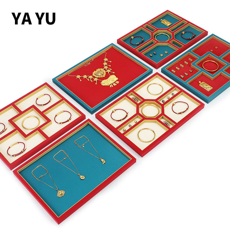 国潮古法金黄金珠宝收纳托盘文玩珠子手绳展示盘珐琅彩宝收纳托盘,淘宝优惠券,粉丝福利购,淘宝优惠卷