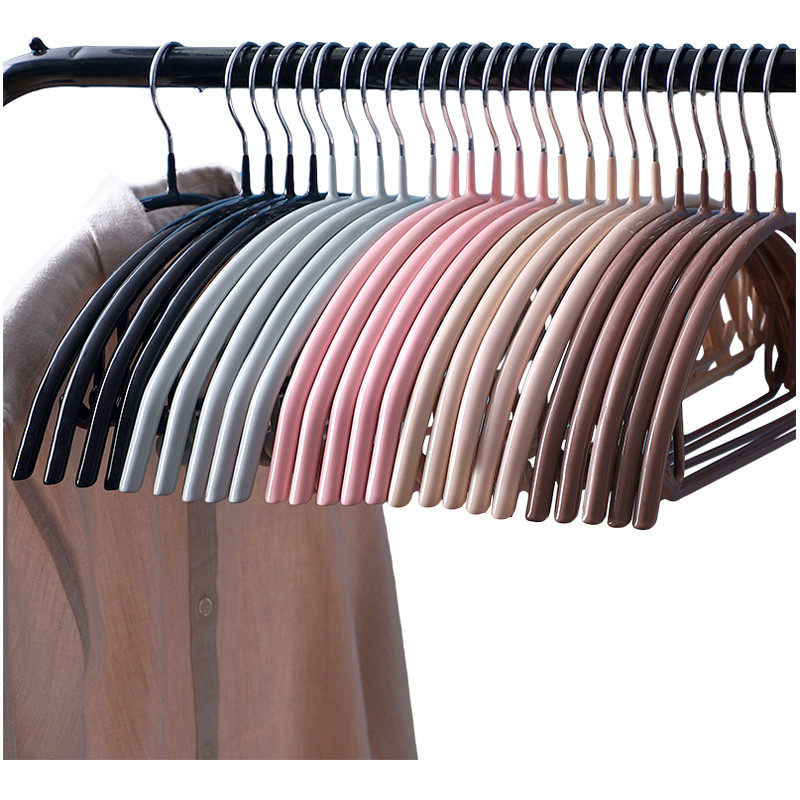 家用晾晒衣架防滑架子衣撑子浸塑衣撑子挂钩无痕不锈钢晾裤架,淘宝优惠券,粉丝福利购,淘宝优惠卷