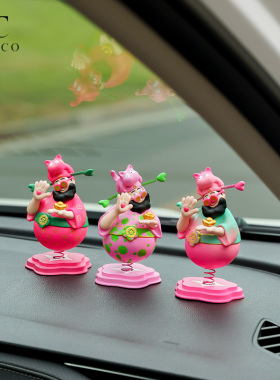 四喜财神爷车载摆件中控