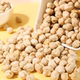Dry-fried cooked chickpeas, original flavor, salt-free, crispy, cooked nuts, roasted seeds and nuts, high protein, ready-to-eat, low-fat snacks