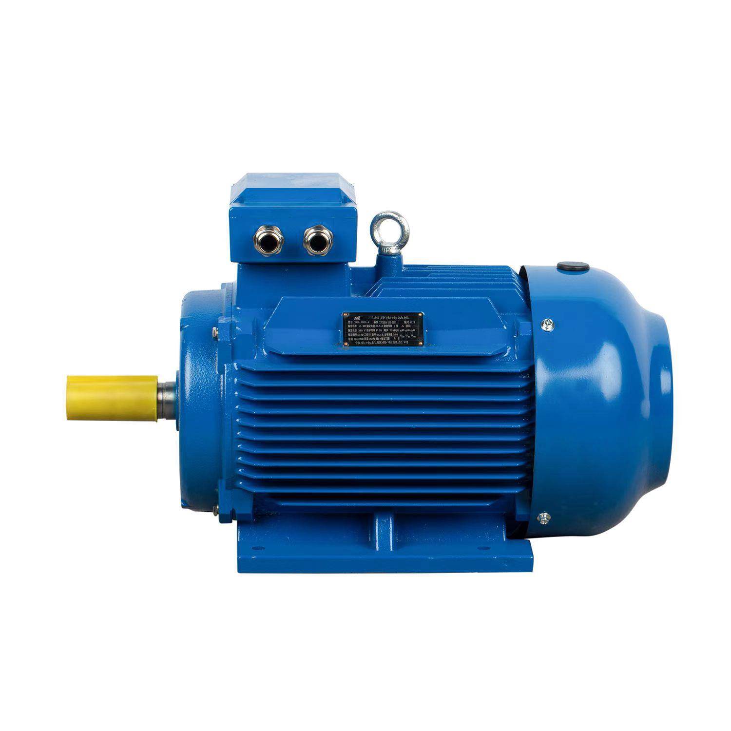 YE3全铜三相异步卧式电机立卧式铁壳电动机2级4级0.75KW1.1kW2.2k - 图3