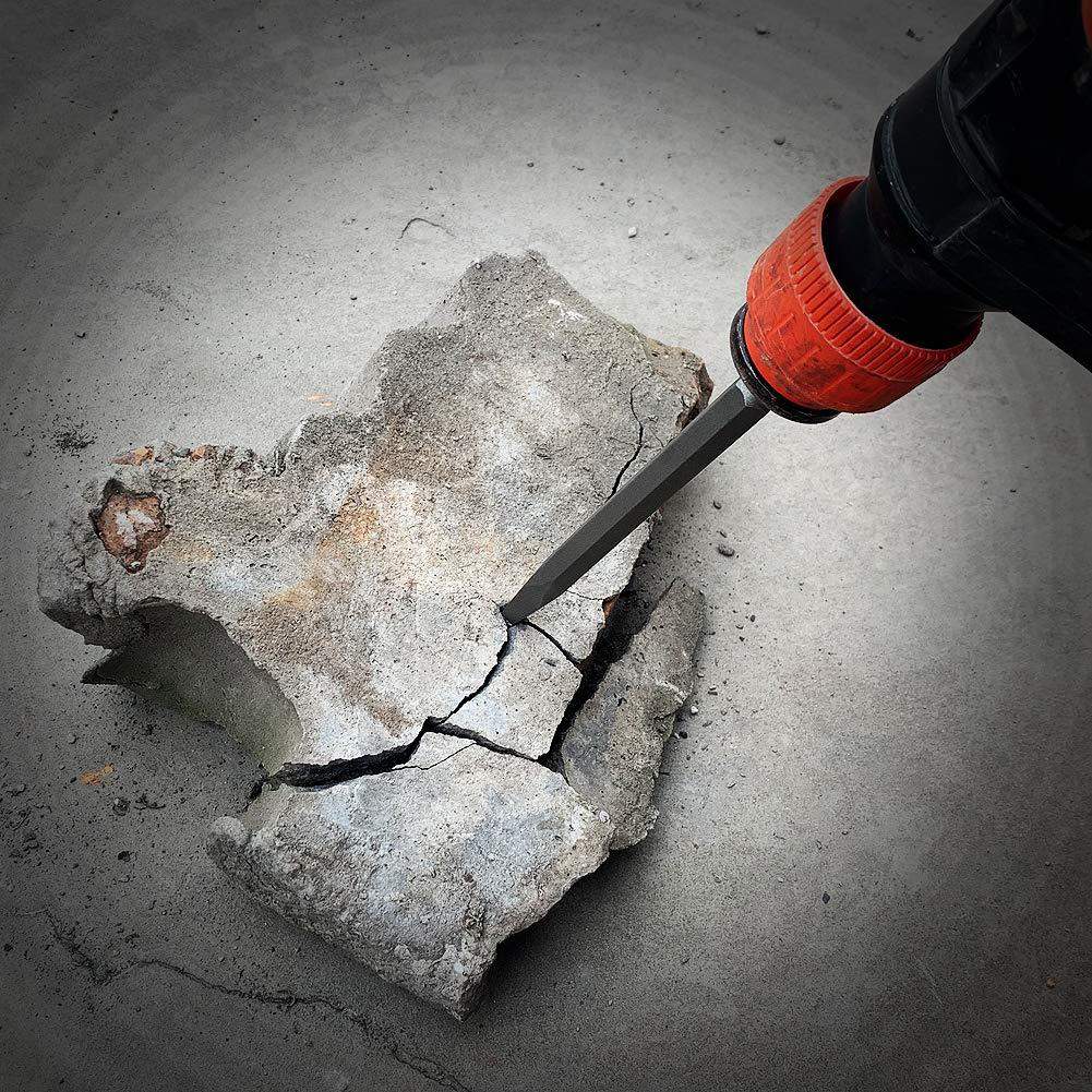 电锤钻头套装 电锤钻头圆柄凿子 塑料盒套装 17PCS DRILL BITS - 图2