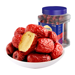 无添加新疆特级灰枣820g免洗即食大红枣