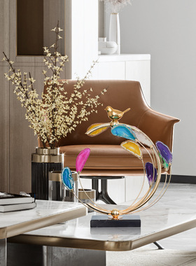 北欧轻奢时尚摆件高级感家居创意客厅玄关礼物礼品摆设装饰工艺品