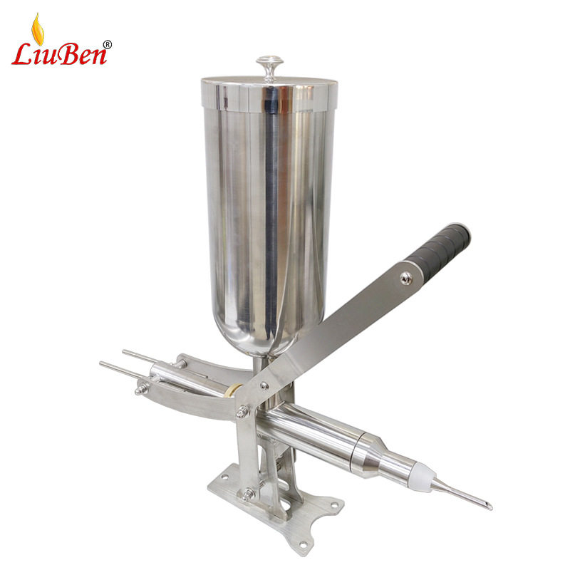 商用台式手动奶油注芯机 不锈钢果酱填充机泡芙注馅充填 工厂直销,淘宝优惠券,粉丝福利购,淘宝优惠卷