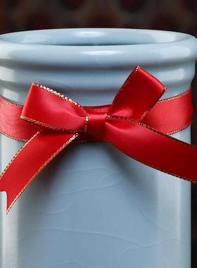 戴玉堂汝窑插香筒家用供佛佛堂观音陶瓷插香桶供品佛具用品大全