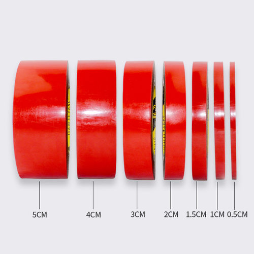 3M VHB灰色亚克力泡棉双面胶厚0.4MM 耐高温不残胶汽车家用长3米 - 图1