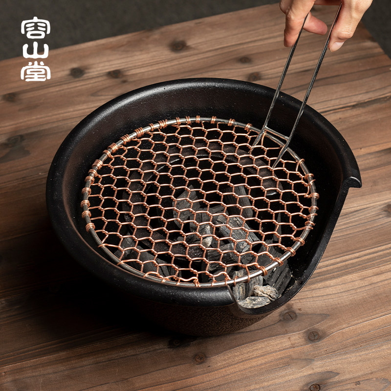 容山堂户外围炉煮茶烤火炉套装烤网配件器具全套烤橘子炭炉碳炉,淘宝优惠券,粉丝福利购,淘宝优惠卷