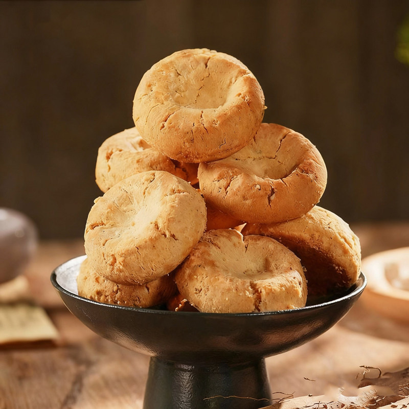 铁棍山药桃酥 代餐早餐零食饼干办公室宿舍下午茶休闲食品铁盒,淘宝优惠券,粉丝福利购,淘宝优惠卷