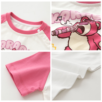 迪士尼儿童短袖T恤夏季薄款上衣