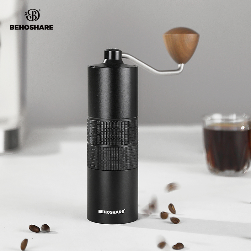 缤享手动咖啡豆磨豆器手摇研磨器小型便携咖啡机家用手冲咖啡器具 - 图0