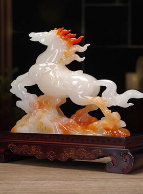 2026马年吉祥物马到成功摆件家居风水招财开业乔迁办公室装饰礼品