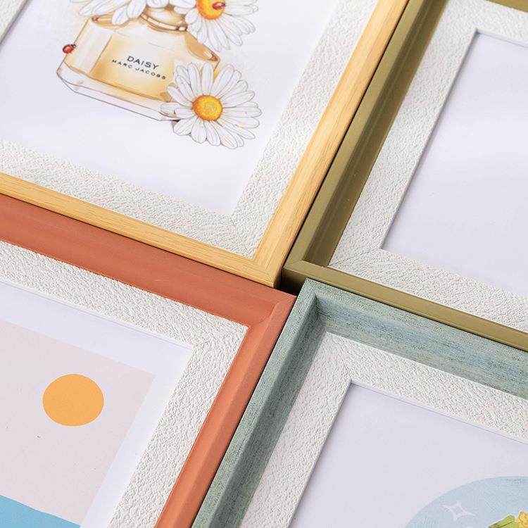 油画棒相框摆台北欧风摆件6寸8寸正方形画框装裱挂墙打印加洗照片,淘宝优惠券,粉丝福利购,淘宝优惠卷