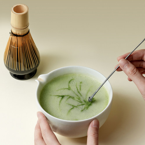 里作日式简约抹茶碗打抹茶工具抹茶刷日本点茶碗抹茶杯粉碗搅拌器 - 图0