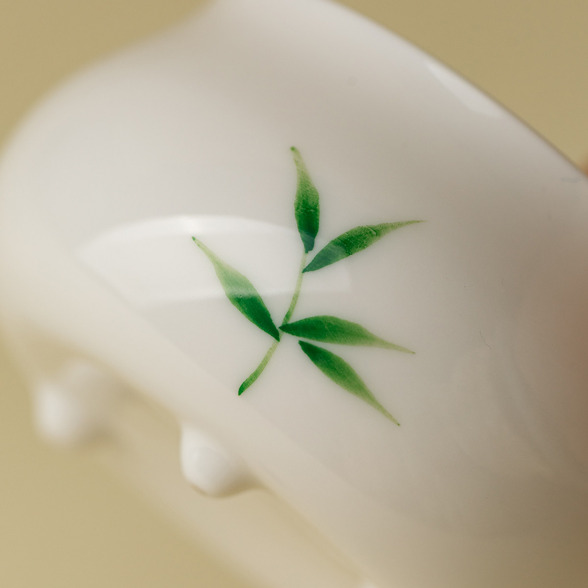 里作 高端手绘绿竹香炉家用室内陶瓷熏香炉沉香檀香线香香插摆件,淘宝优惠券,粉丝福利购,淘宝优惠卷