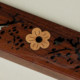 ເຕົາທູບແບບຈີນໃຫມ່ rosewood hollow ຄົວເຮືອນ indoor indoor indoor indoor incense boxer retro incense burner Zen incense burner
