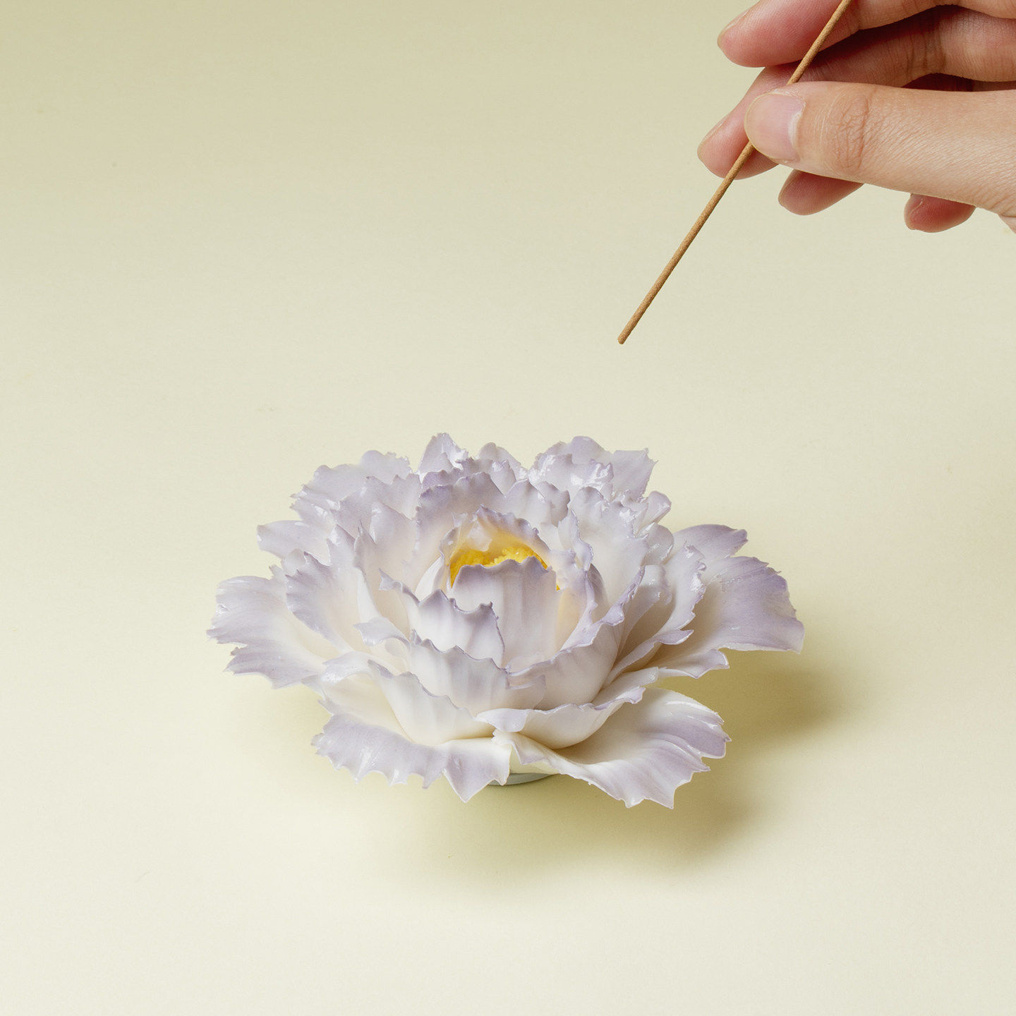 里作非遗手捏牡丹花香炉高端陶瓷香插底座中式家居香薰装饰茶摆件,淘宝优惠券,粉丝福利购,淘宝优惠卷