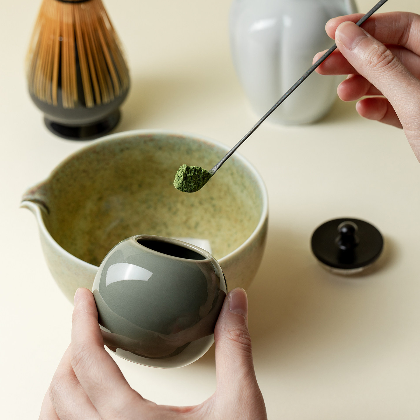 里作 日式抹茶碗宋代点茶工具陶瓷茶碗茶杯搅拌器抹茶刷茶筅套装,淘宝优惠券,粉丝福利购,淘宝优惠卷