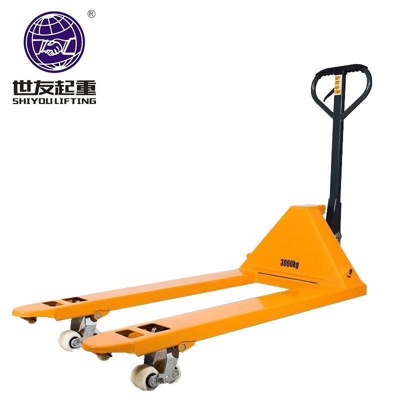 手动液压搬运车仓储升降拖车装卸油压托盘车2吨550地牛叉车吨685,淘宝优惠券,粉丝福利购,淘宝优惠卷
