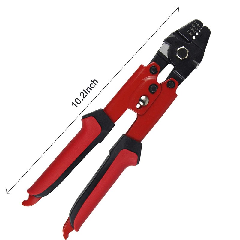 510pcs钢丝绳铝套压接钳夹头八字束铝管鱼线铝卡扣椭圆型铝卡子 - 图2