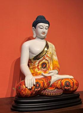 汉白玉阿弥陀佛像药师佛像如来佛祖释迦牟尼佛佛像神像家用供奉摆