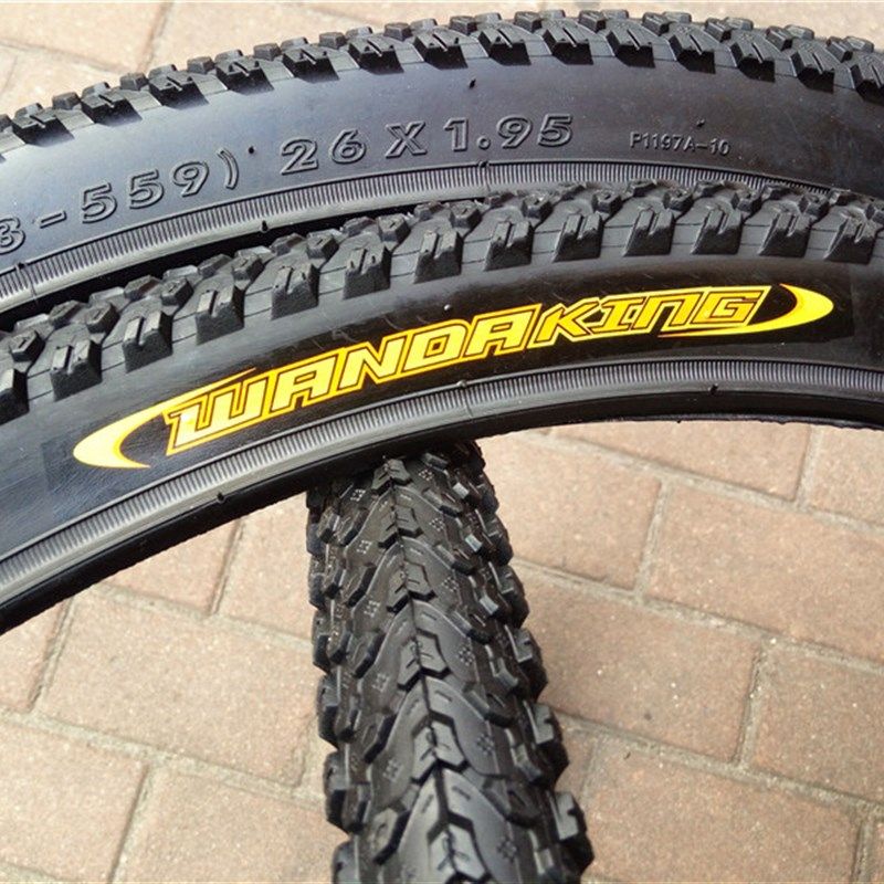 自行车轮胎12/14/16/18/20/22/24/26寸X138/1.75/1.95内胎外胎 - 图1