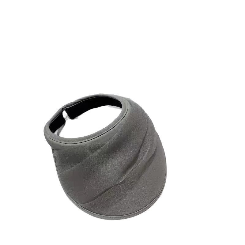 2025新款网纱帽子褶皱黑色空顶防晒帽女夏季防晒遮阳帽出游太阳帽,淘宝优惠券,粉丝福利购,淘宝优惠卷