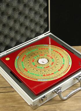 专业高精度罗盘铝箱随身携带八寸六寸一尺初学者五寸七寸九寸大小