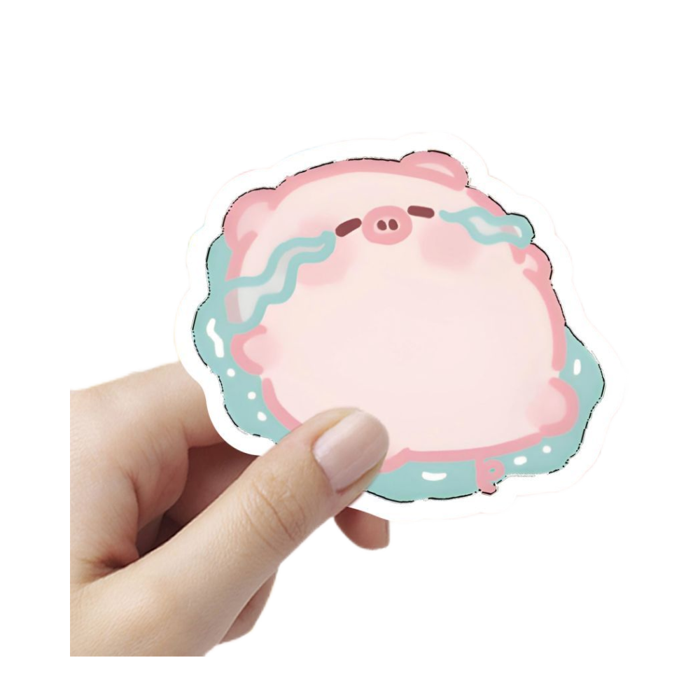 120张甜宝小猪贴纸卡通可爱趣味创意周边diy装饰电脑手账贴画防水,淘宝优惠券,粉丝福利购,淘宝优惠卷