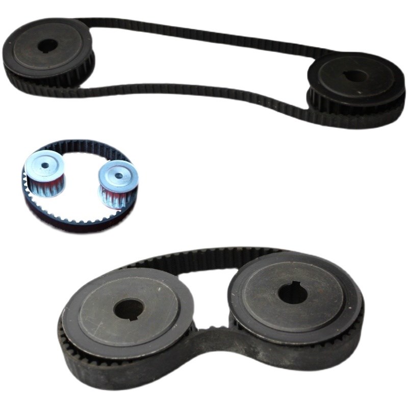 Polyurethane steel wire synchronous belt 414XL 416XL 418XL 420XL synchronous wheel matching