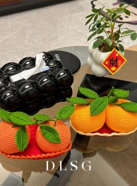 多乐原创手钩大吉大利摆件