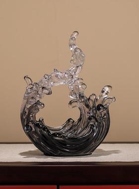 水起摆居件AL101839轻工奢家饰品办室客厅玄关电视酒柜公艺品