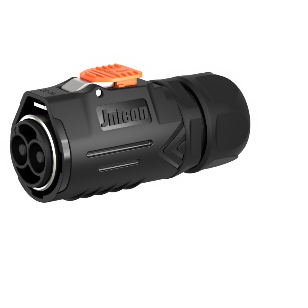 jnicon MJ32自锁2芯120A防水连接器 电动汽车充电桩插头 UL认证 - 图3