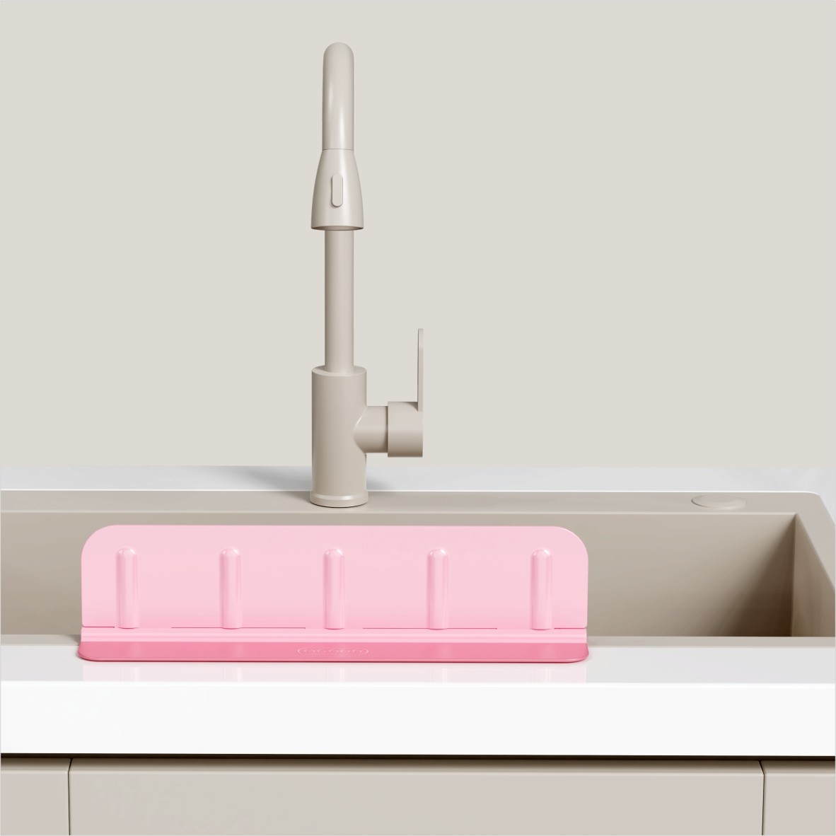 硅胶水槽边缘挡水板厨房台面防溅水卫生间洗手台洗菜盆挡水条加长,淘宝优惠券,粉丝福利购,淘宝优惠卷