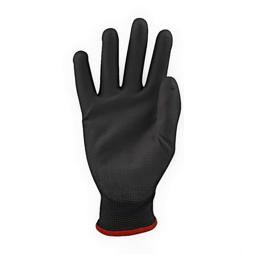 AIWIN涤纶白PU灰PU黑PU手套(掌浸)PU掌部涂层PU指浸指尖涂层1副 - 图1