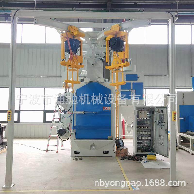 源头工厂Q372双吊钩式环保除尘抛丸机工业抛丸清理设备,淘宝优惠券,粉丝福利购,淘宝优惠卷