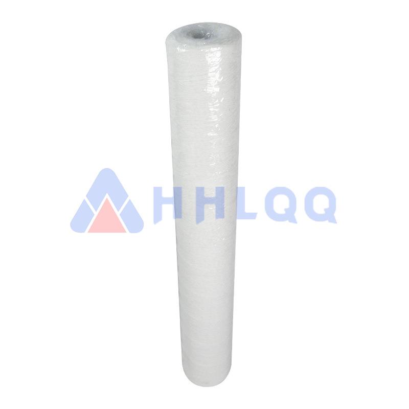 0英寸pp棉缠绕过滤水滤芯工业污水净水处理聚丙烯棉线缠绕式滤芯 - 图0