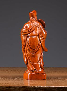 花梨木实木雕刻活佛济公佛像雕刻摆件家居客厅公司店铺供奉工艺品