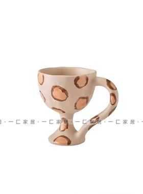 一匚 现代简约洞石花器花艺酒具密封罐 样板间酒店餐厅客厅装饰品