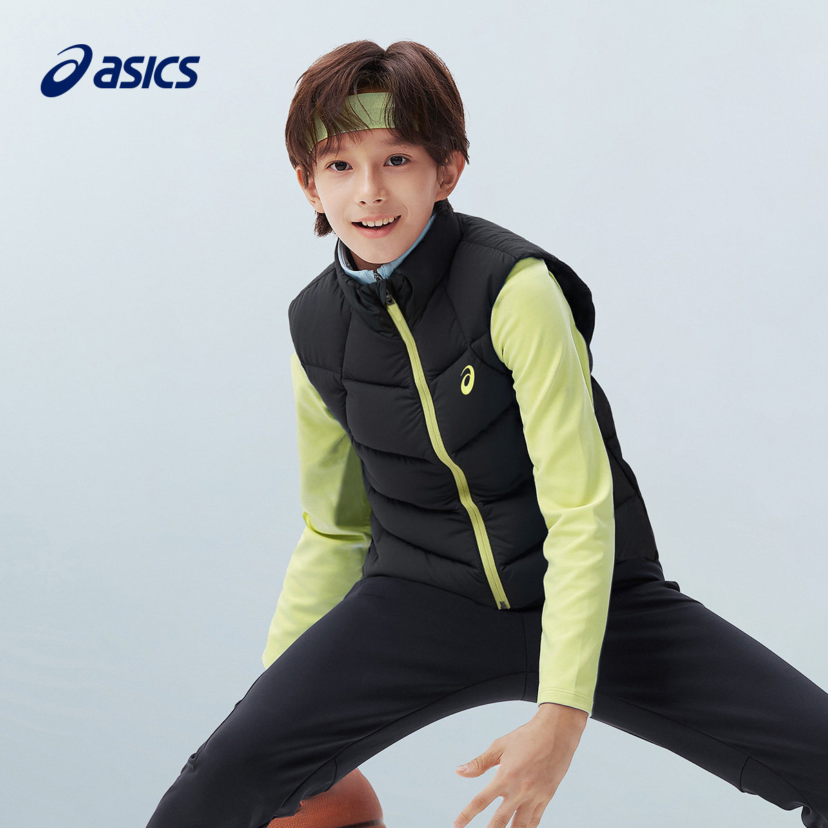 亚瑟士童装冬季新款儿童羽绒马甲轻薄保暖百搭防水户外运动外套,淘宝优惠券,粉丝福利购,淘宝优惠卷