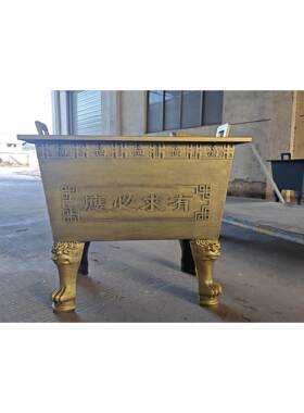 定制烧香炉铸铁镀锌板合制香炉寺庙插香点香祠堂室内外香炉大号鼎