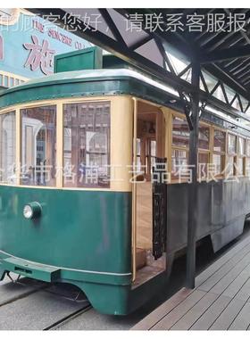 制镰仓号网红车公 景点63451步行街商定铺园复古电车售卖车电电车