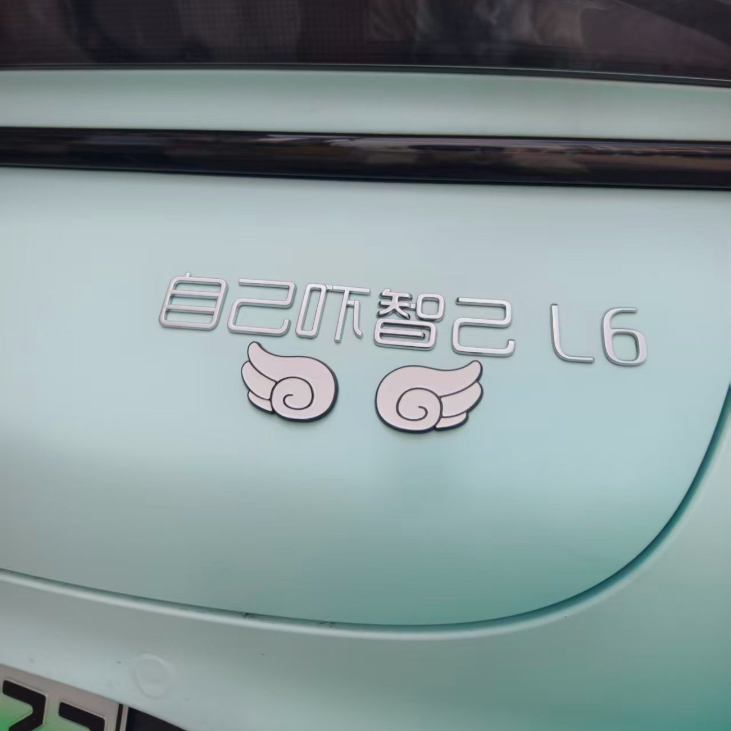 发财靠自己吓智己L67LS67汽车车标贴3D立体创意搞笑文字原车材质,淘宝优惠券,粉丝福利购,淘宝优惠卷