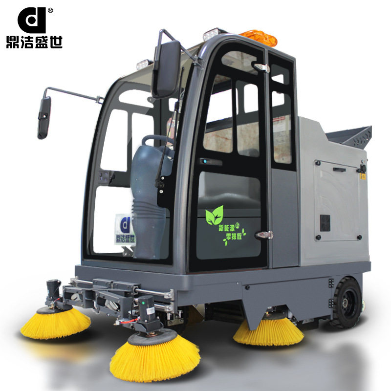 鼎洁盛世商用驾驶工业扫地车工厂车间小区物业园区扫地机DJ2200S - 图3