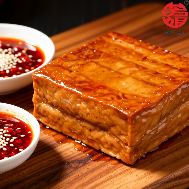 芳姐武冈大坝豆腐2800g湖南特产卤香干即食小吃湘菜鲜食材盐制品