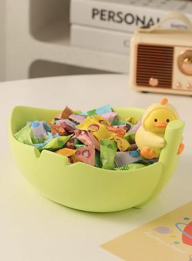 创意可爱小鸭子摆件入户玄关钥匙收纳家居客厅茶几装饰品搬家礼物