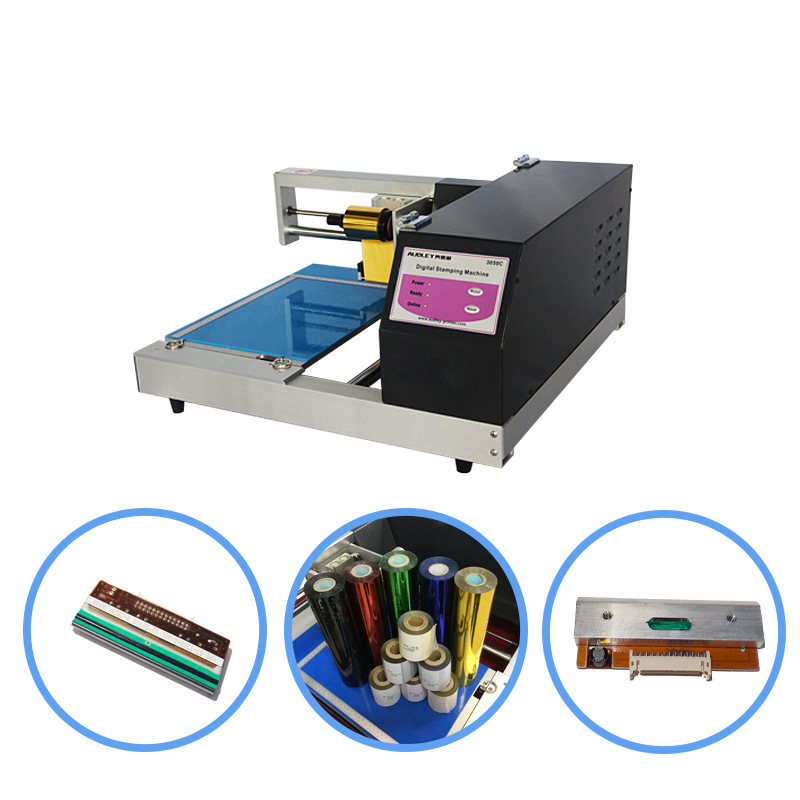 3050C数码全自动烫金机 金箔打印机 Hot Foil Stamping Machine - 图3